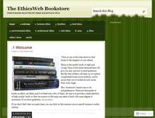 Tablet Screenshot of ethics-books.com